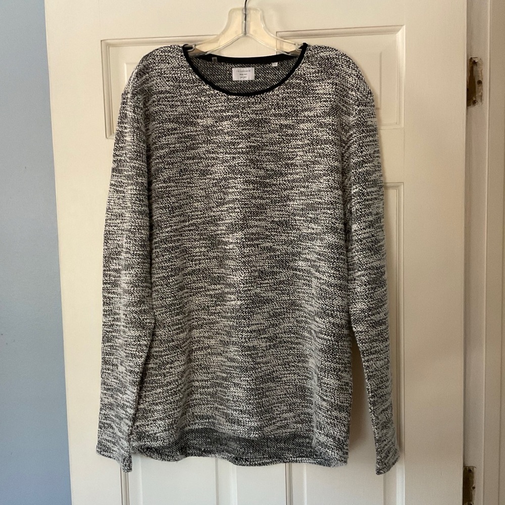 7 Diamonds 7Diamonds Men's‎ Gray Marl Pullover Sweater Size XL